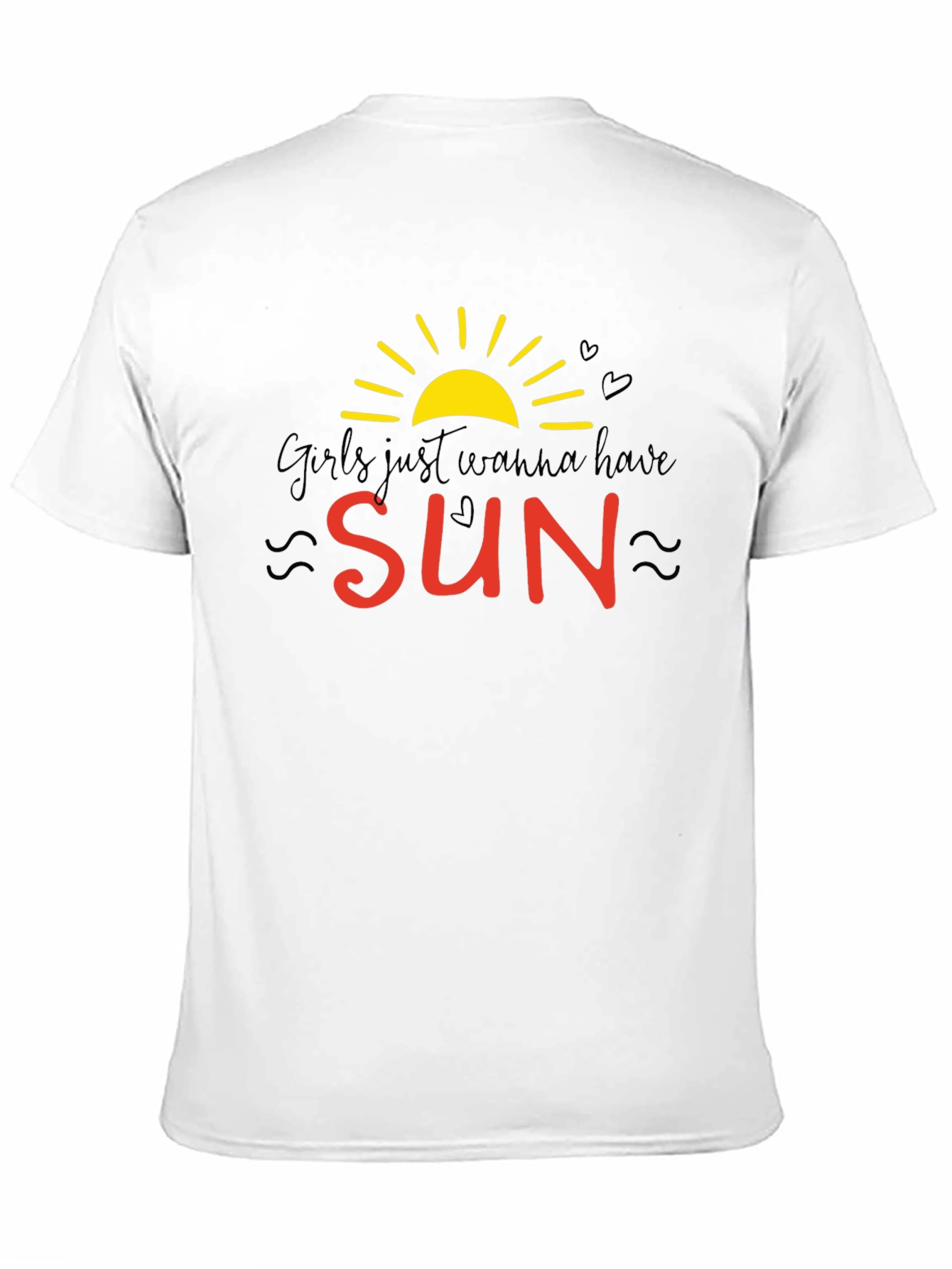 Girls Just Wanna Have Sun Graphic Tee
