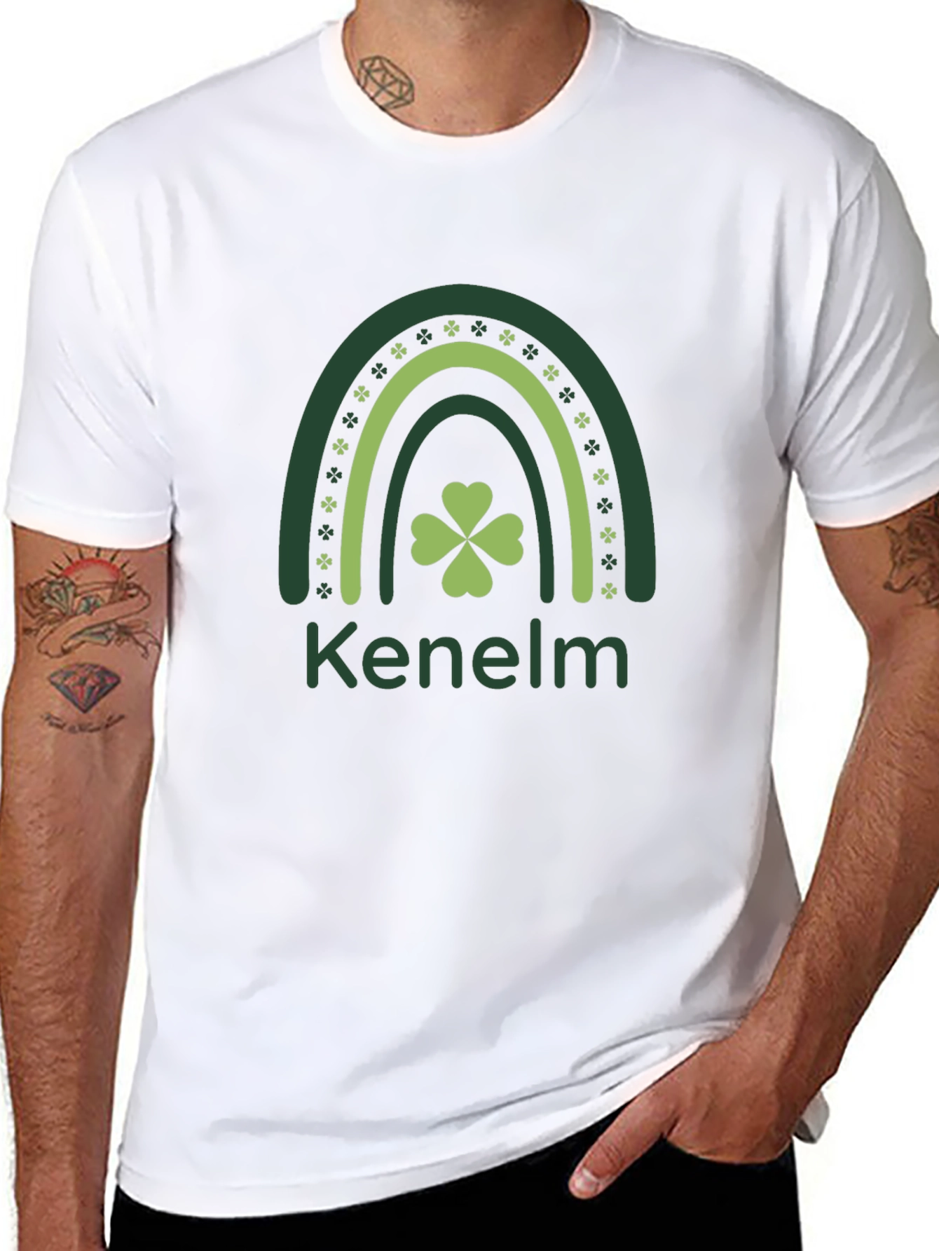 Kenelm St. Patricks Day Rainbow T-Shirt