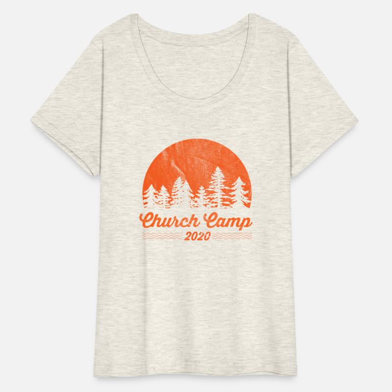 Jesus Follower Church Camp 2020 Sun Trees Distress
