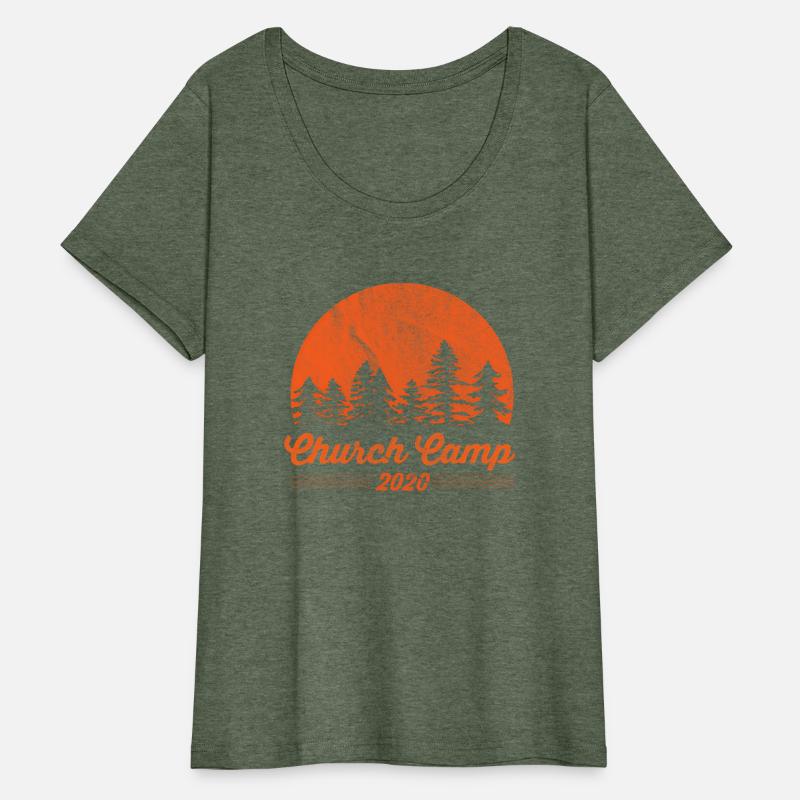 Jesus Follower Church Camp 2020 Sun Trees Distress