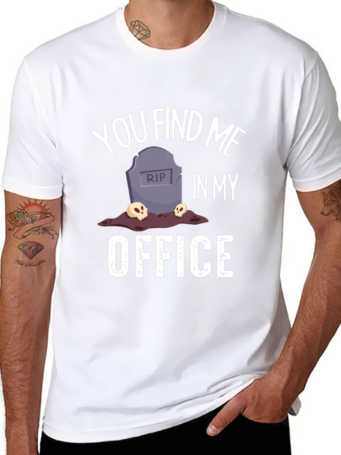 You Find Me In My Office Graphic T-Shirt