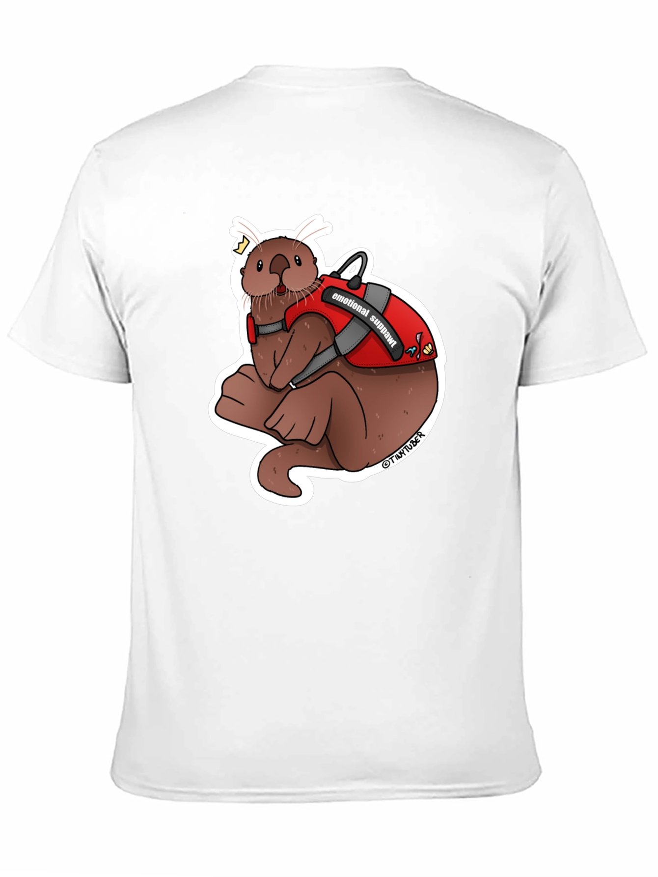 Emotional Support Otter Graphic Tee