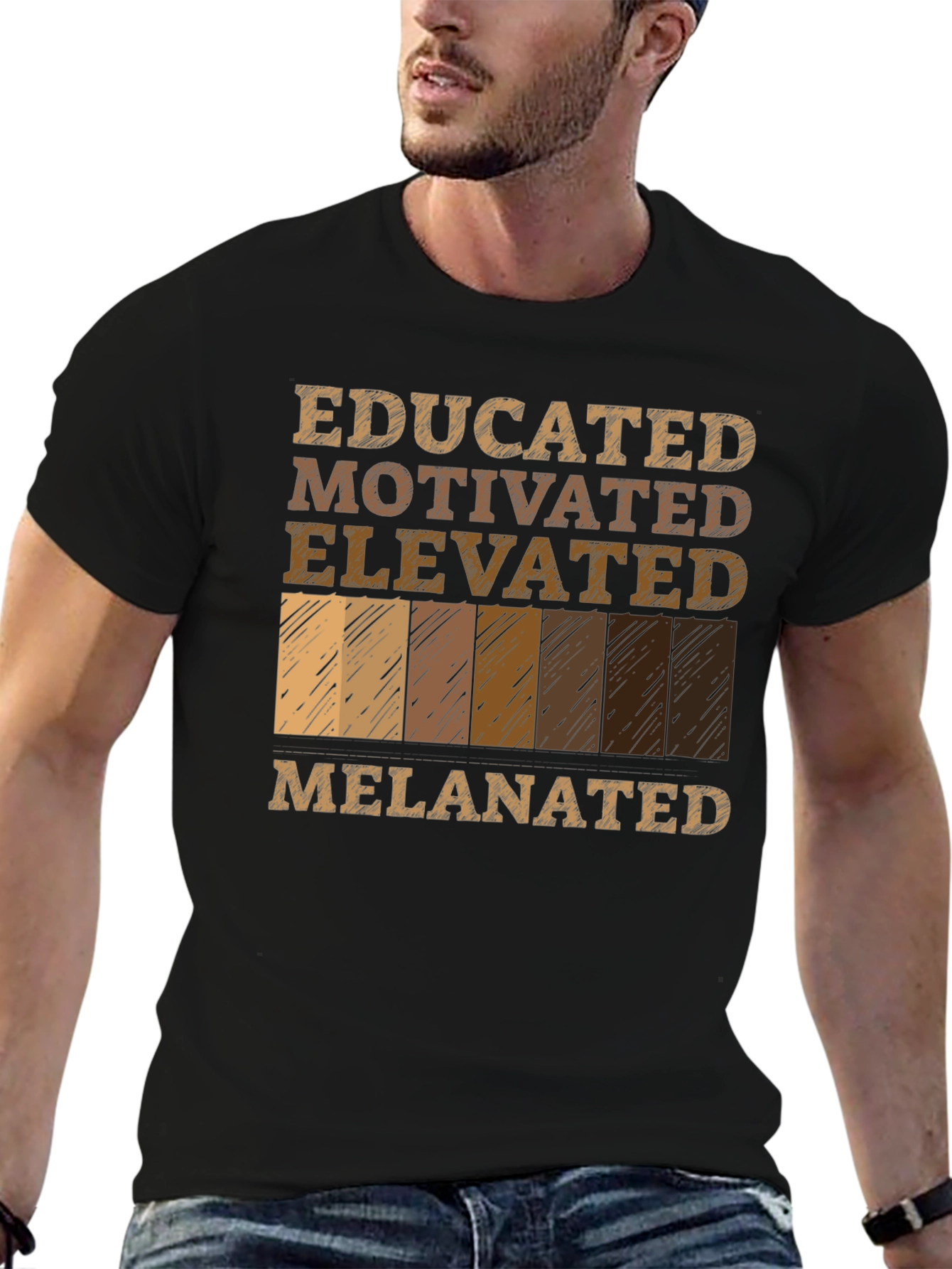 Educated Motivated Elevated Melanin T-Shirt