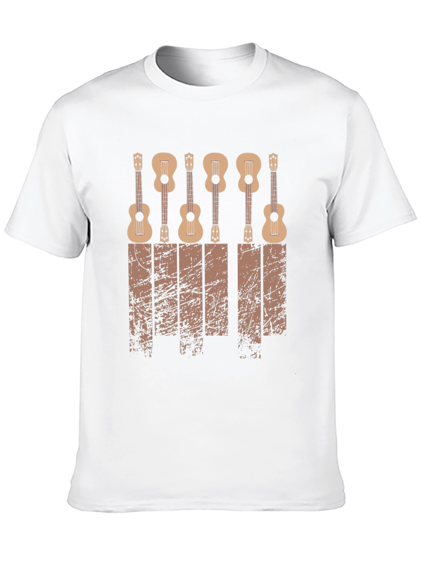 Ukulele Graphic Tee - Musical Instrument T-Shirt