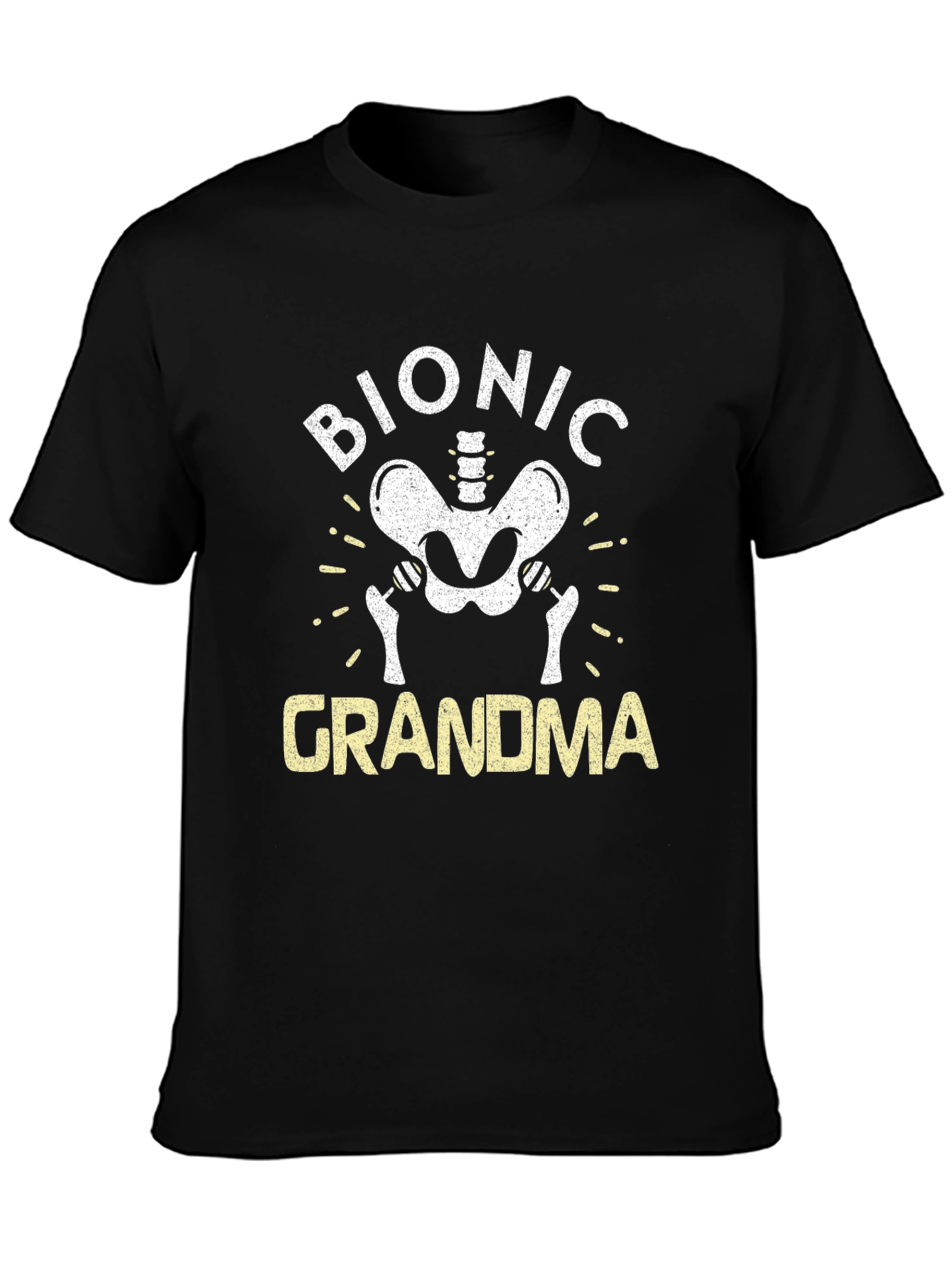 Bionic Grandma T-Shirt - Funny Hip Replacement Tee