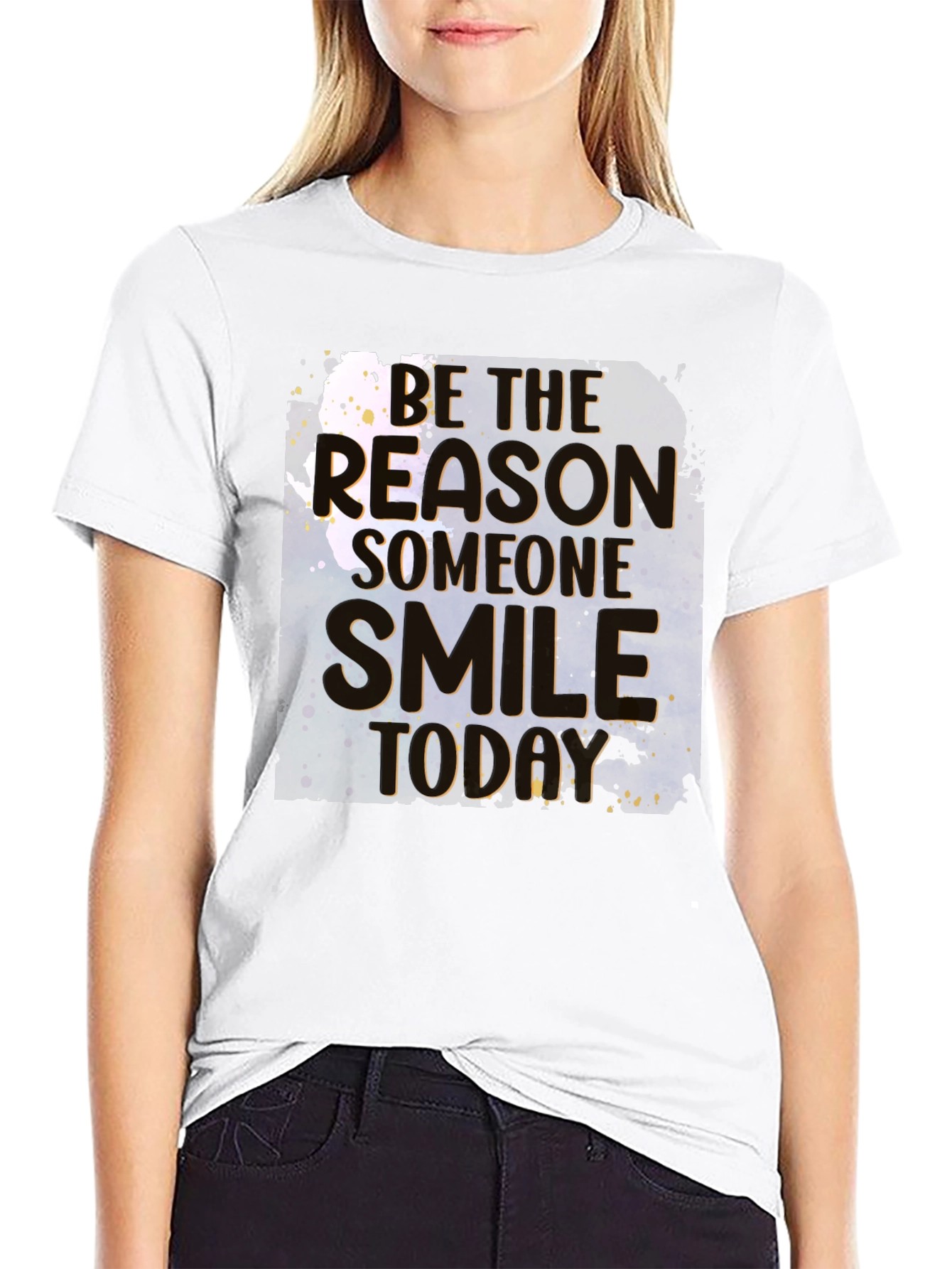 Inspirational Graphic Tee - Be the Reason Someone Smiles
