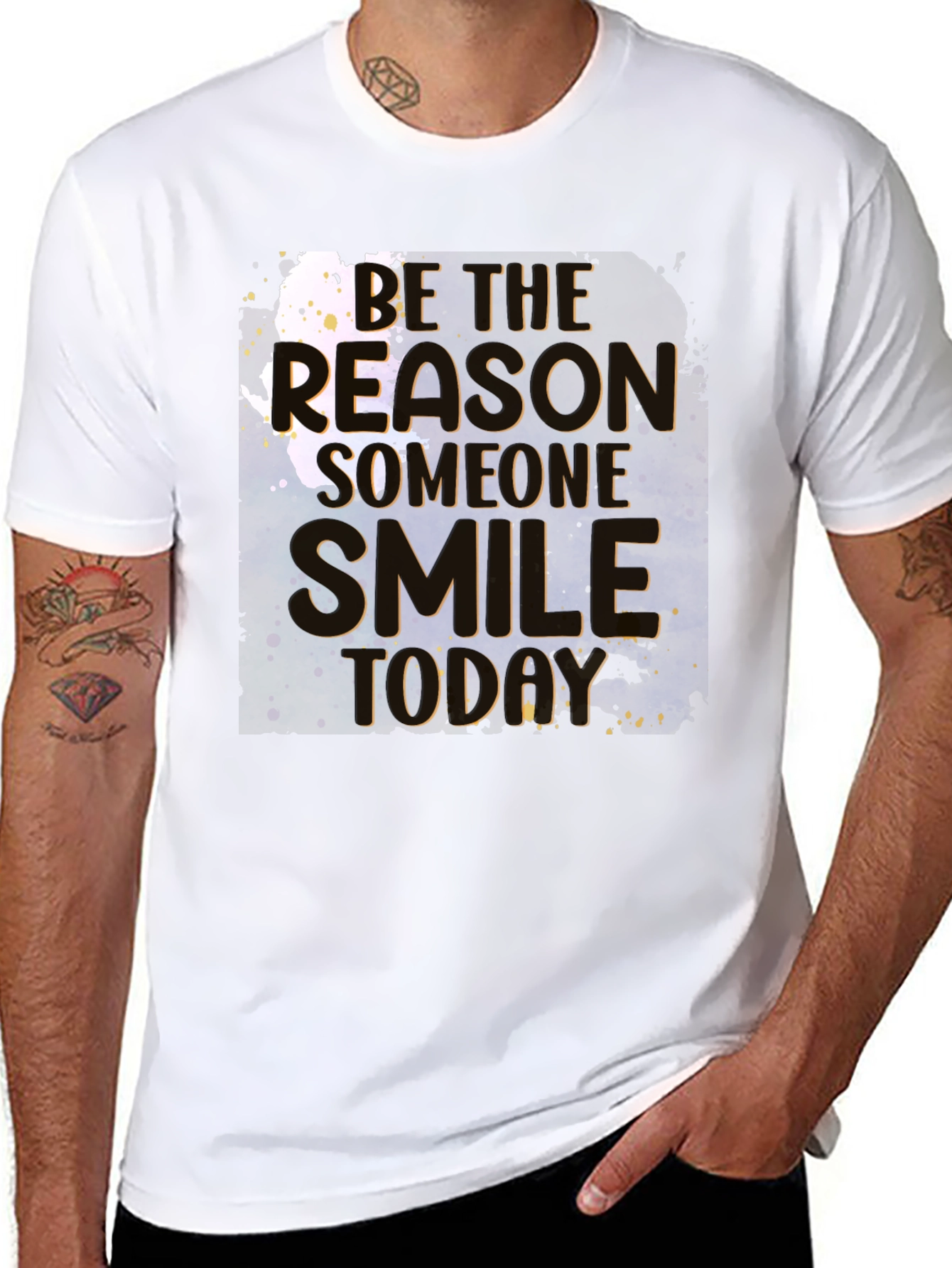 Inspirational Graphic Tee - Be the Reason Someone Smiles