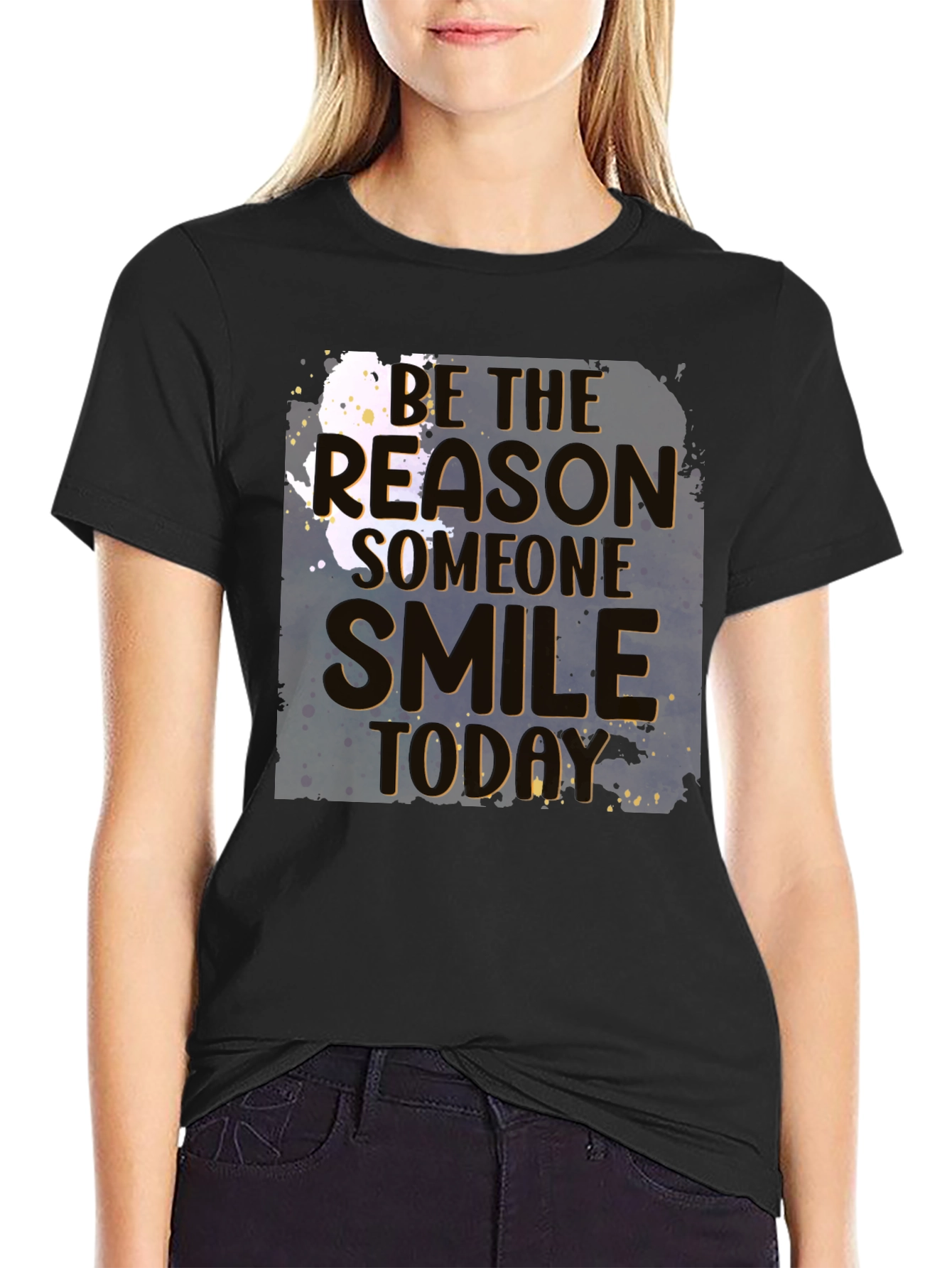 Inspirational Graphic Tee - Be the Reason Someone Smiles