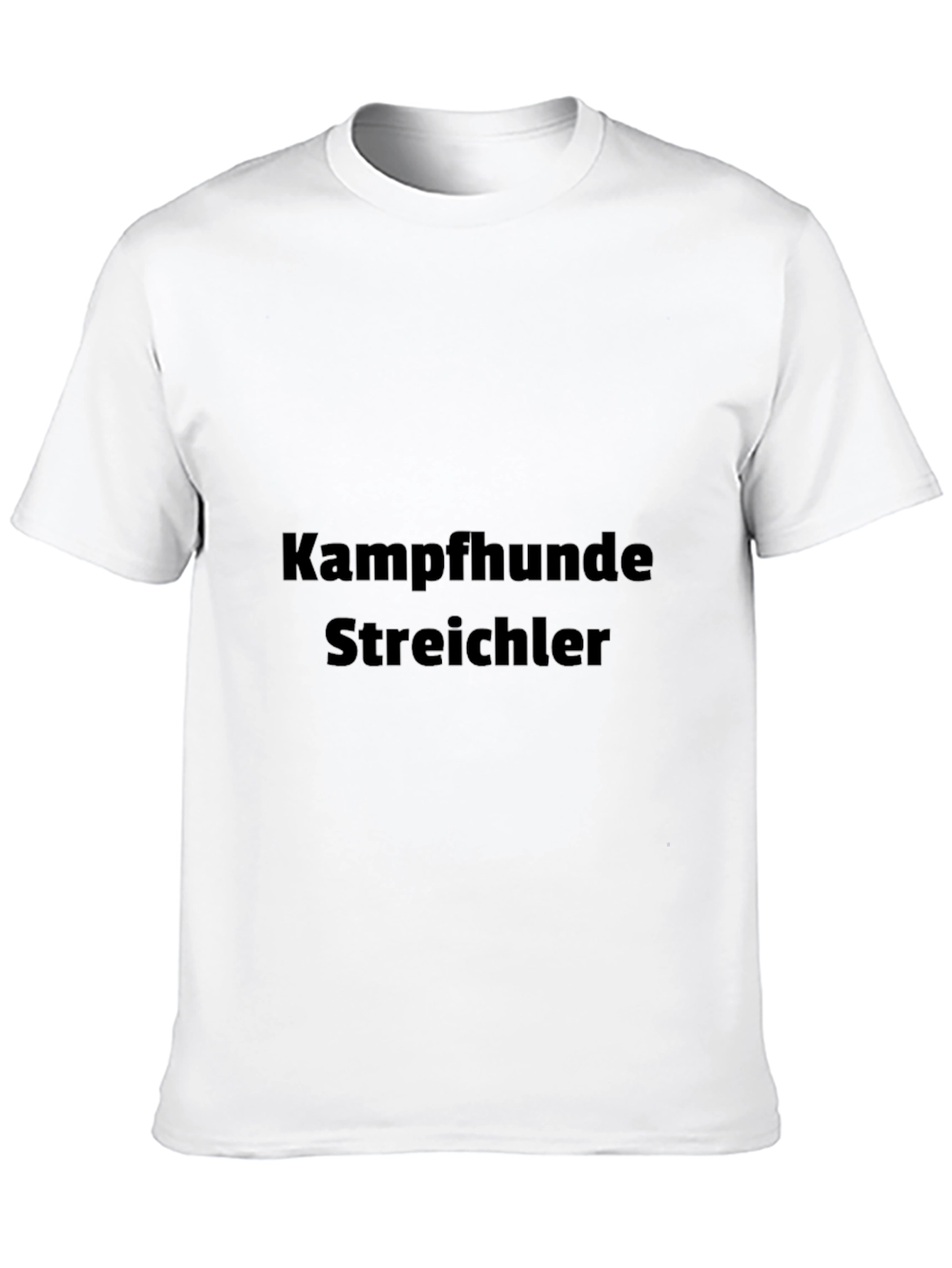 Kampfhunde Streichler Black T-Shirt