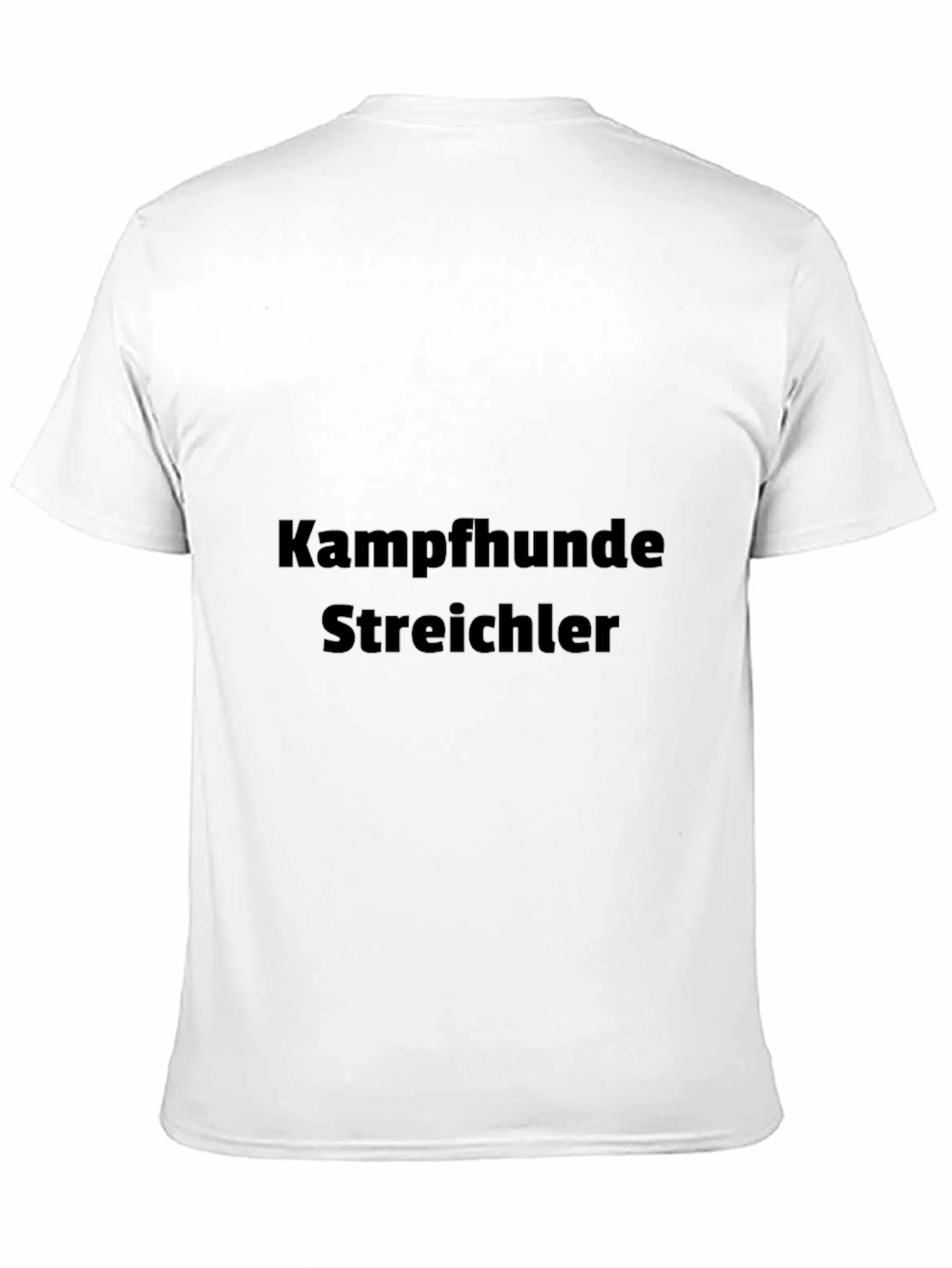 Kampfhunde Streichler Black T-Shirt