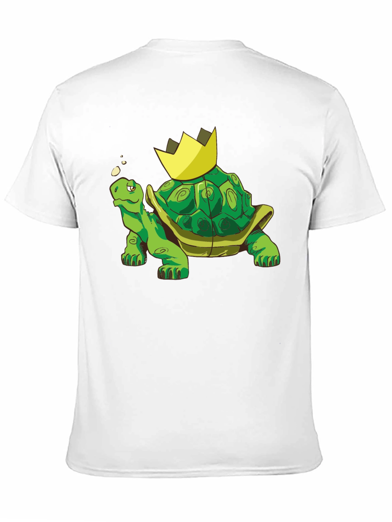 King Turtle T-Shirt - Cartoon Graphic Tee
