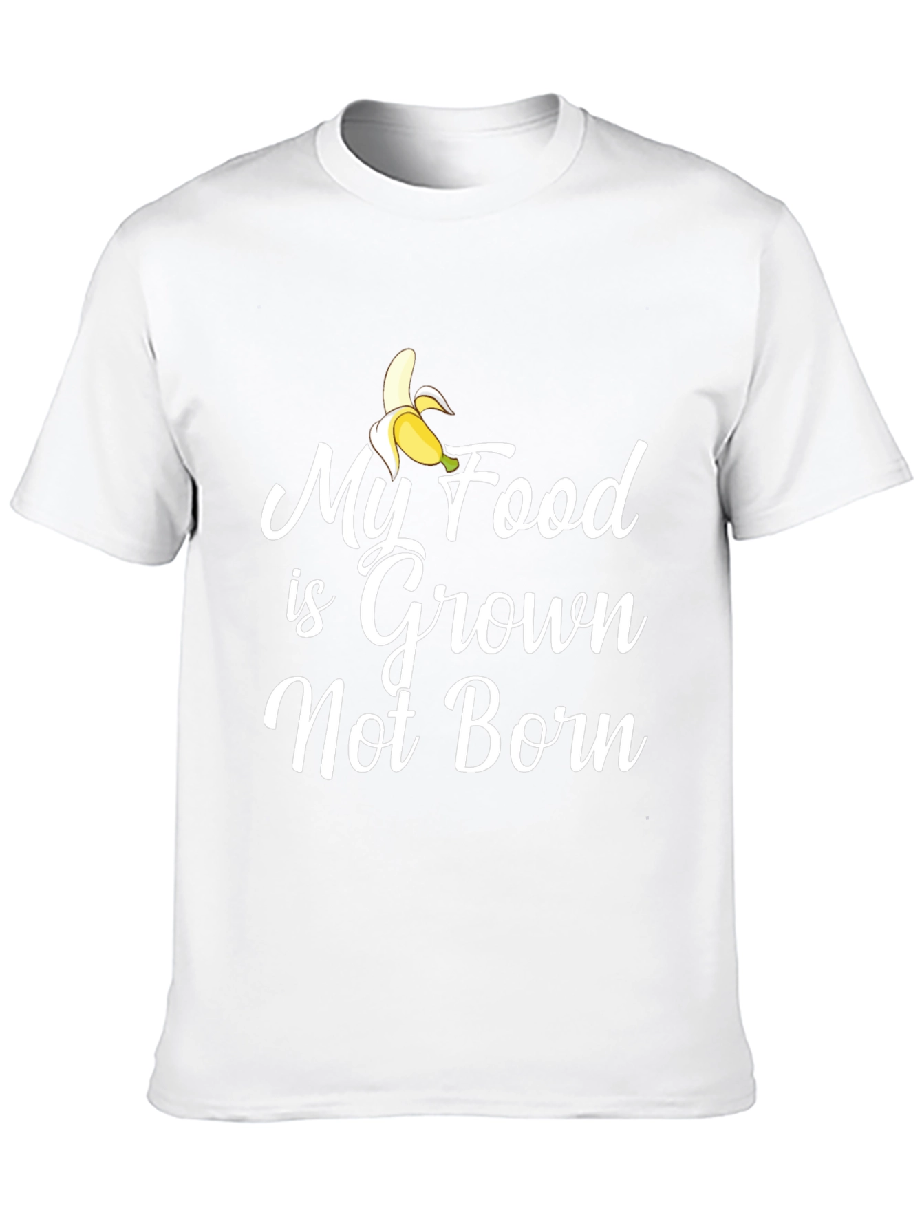 Vegan Grown Not Born T-Shirt