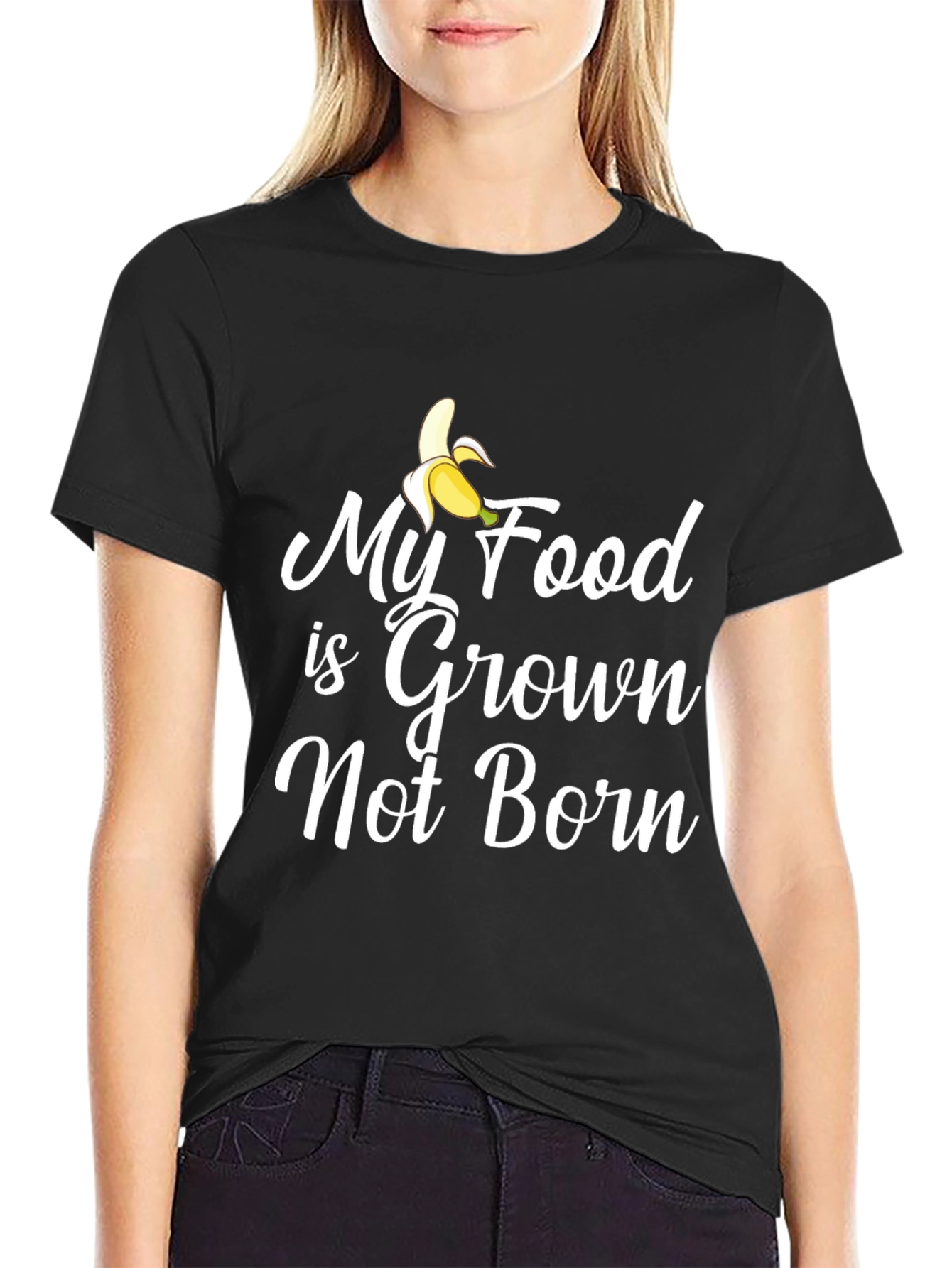 Vegan Grown Not Born T-Shirt