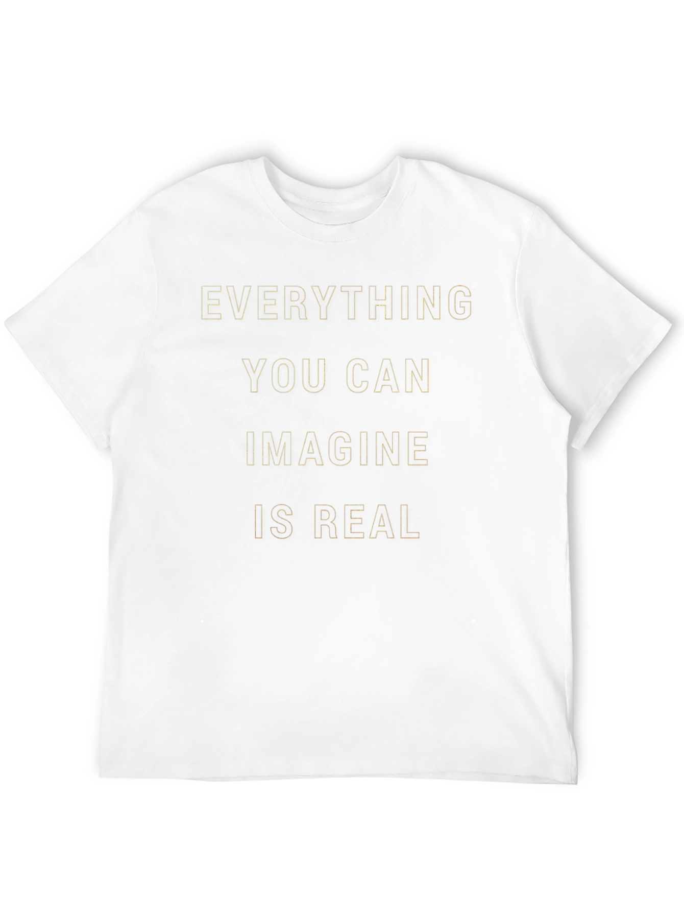 Inspirational Graphic Tee - Imagine is Real