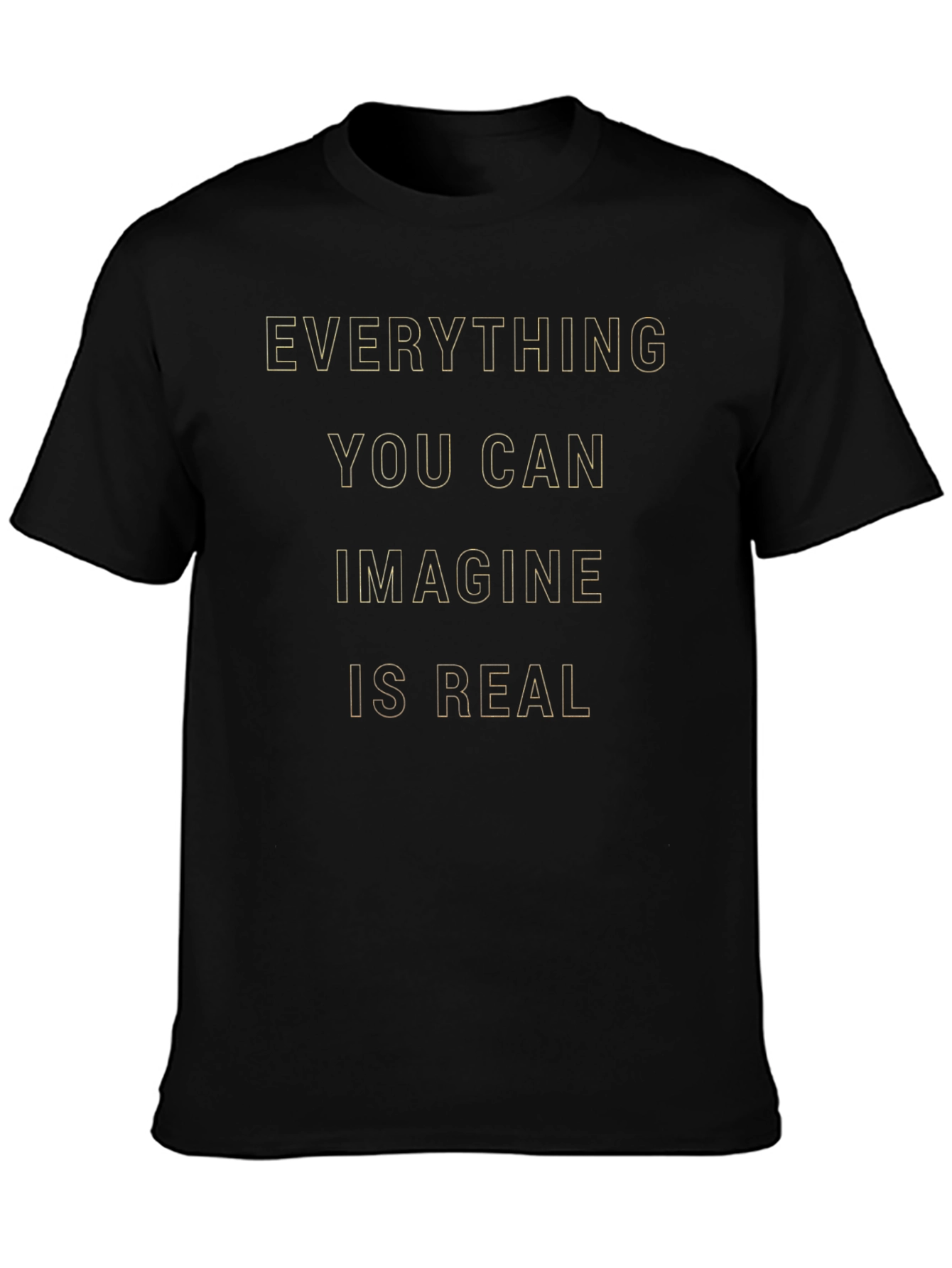 Inspirational Graphic Tee - Imagine is Real
