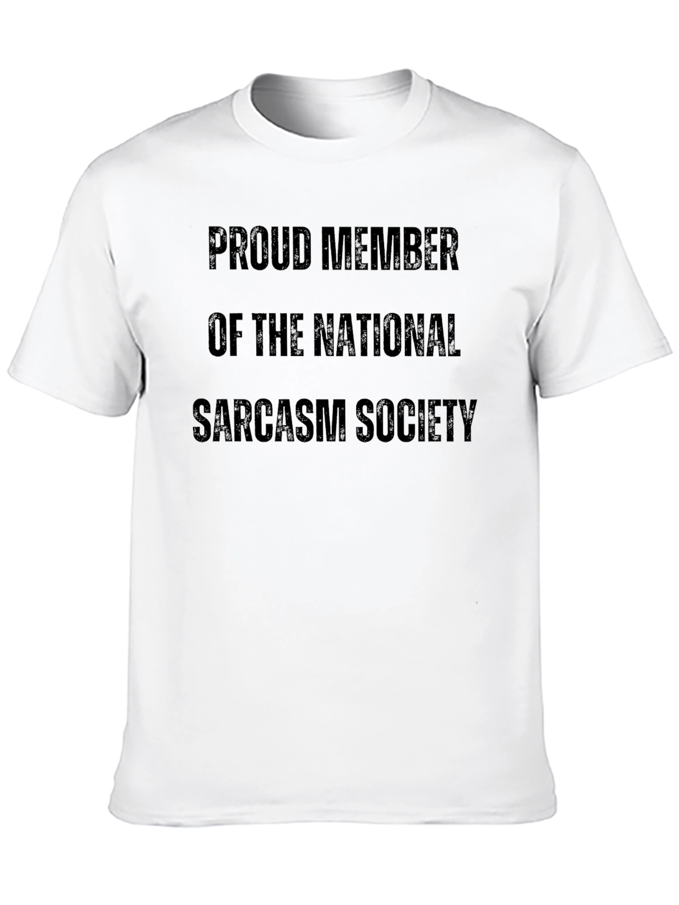Sarcasm Society T-Shirt - National Humor Club Apparel