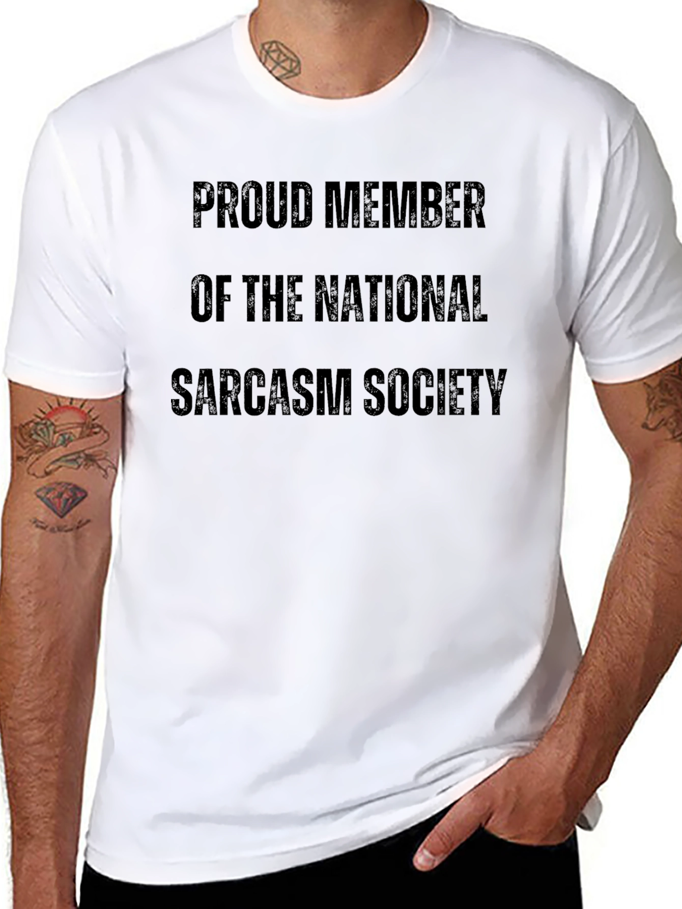 Sarcasm Society T-Shirt - National Humor Club Apparel