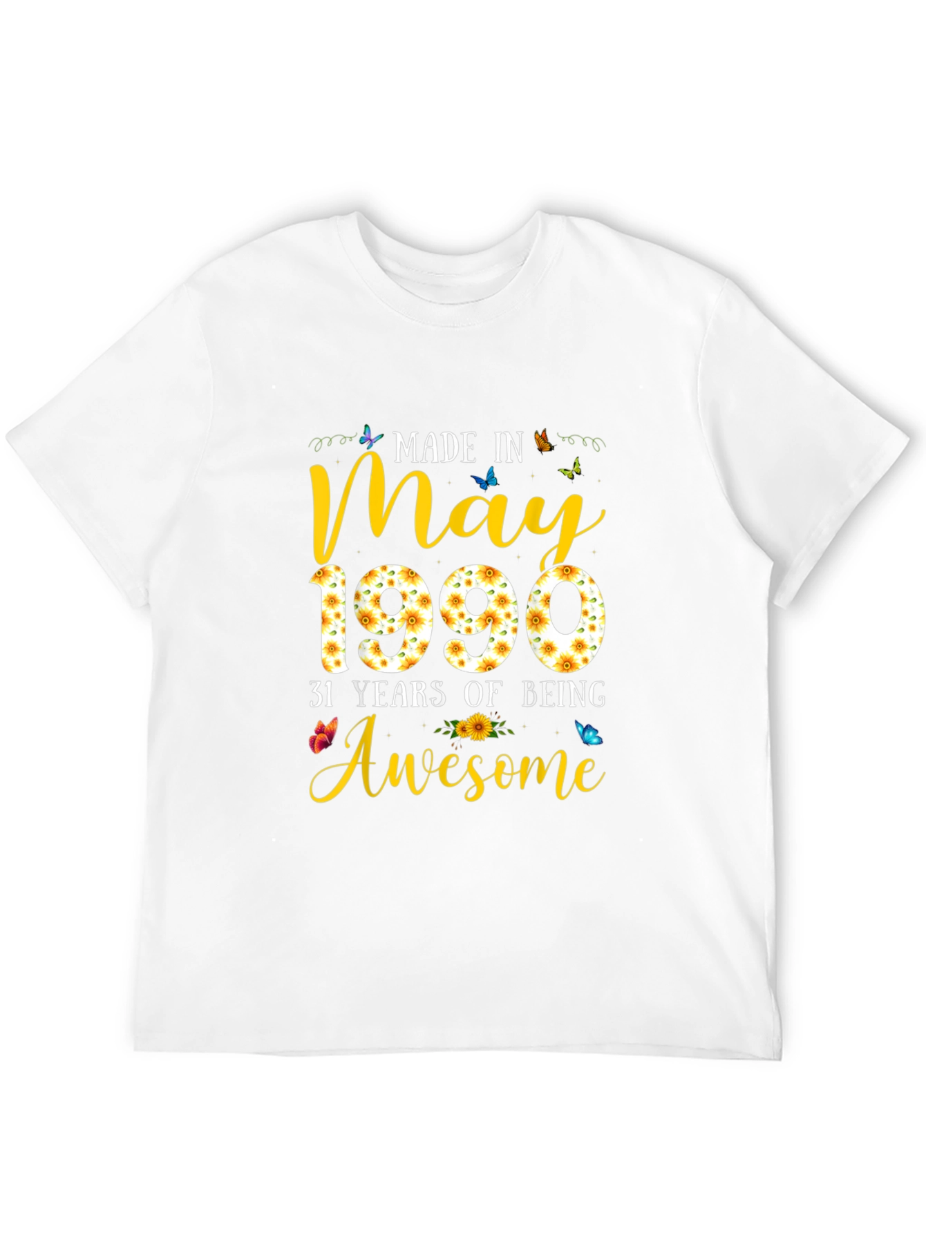 Made in May 1990 Graphic T-Shirt