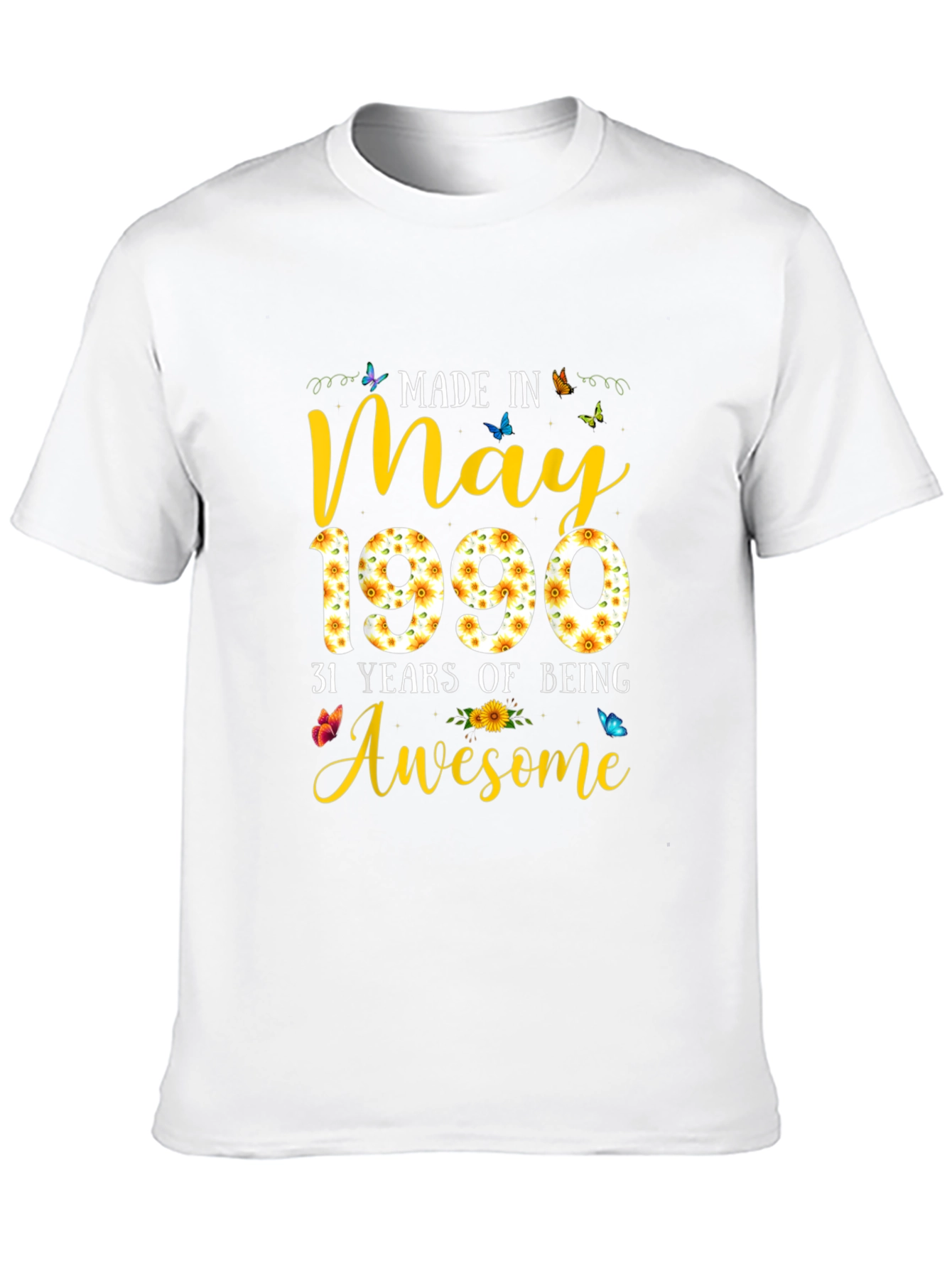 Made in May 1990 Graphic T-Shirt