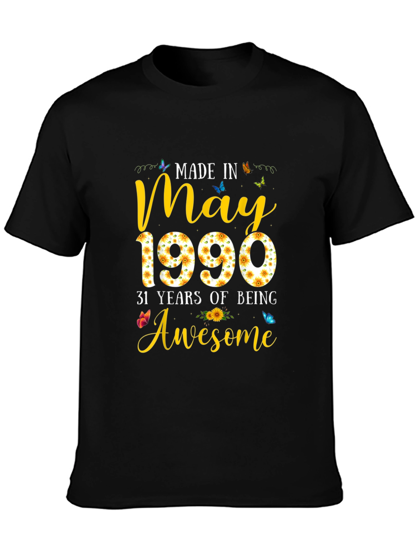 Made in May 1990 Graphic T-Shirt