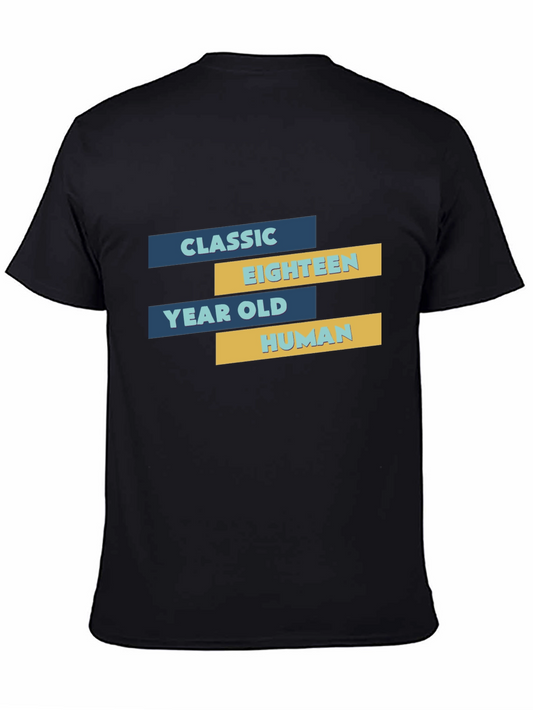 Classic Eighteen Year Old Human Graphic T-Shirt