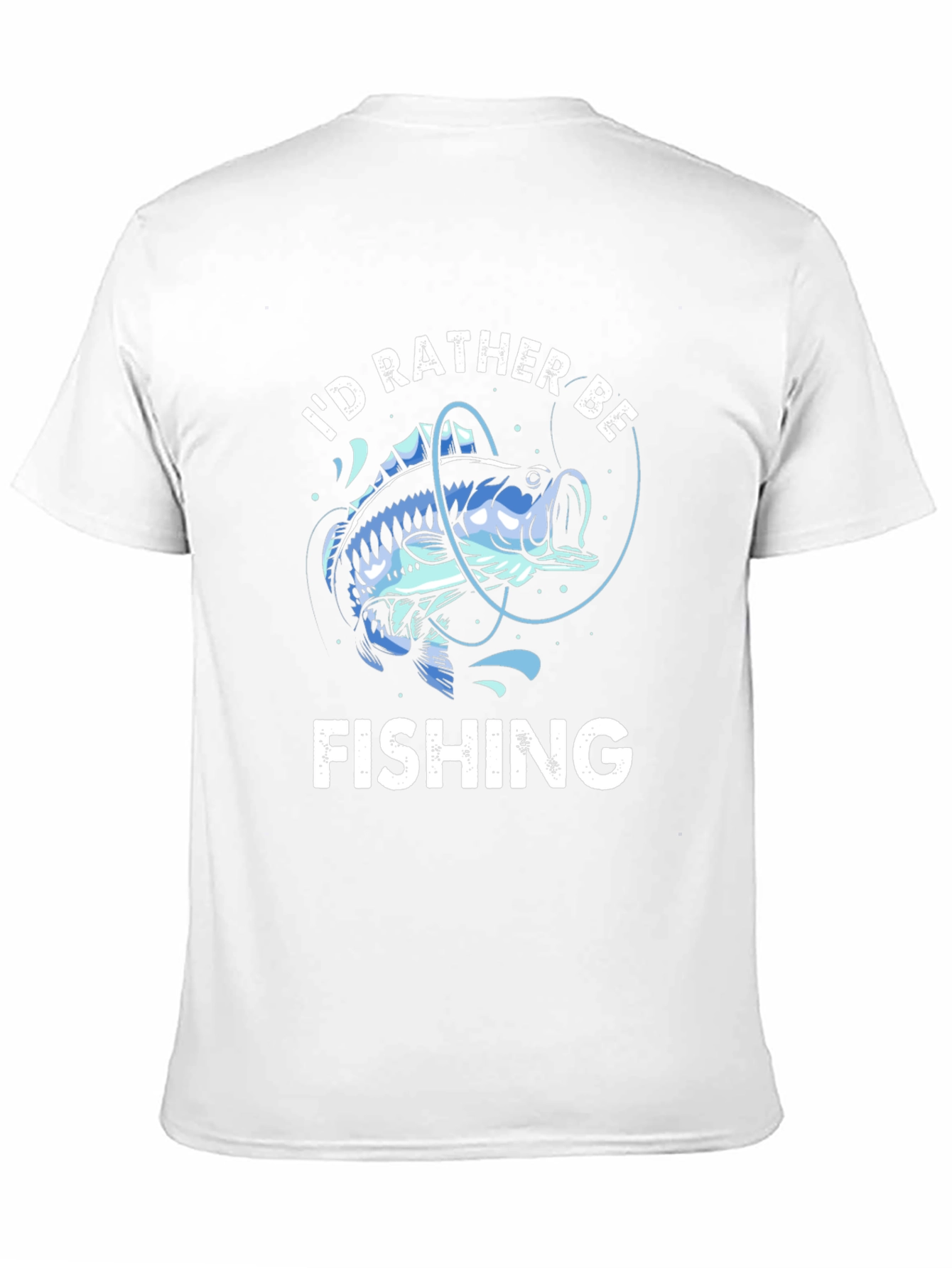 Id Rather Be Fishing Graphic T-Shirt