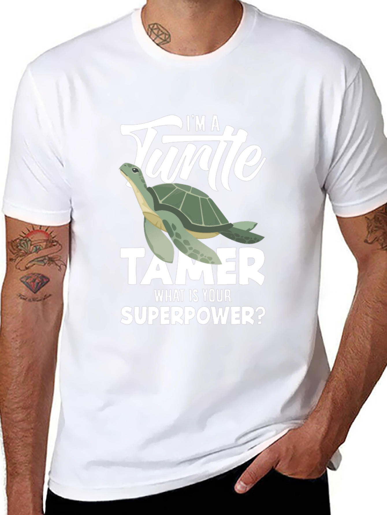 Turtle Tamer Superpower Graphic Tee