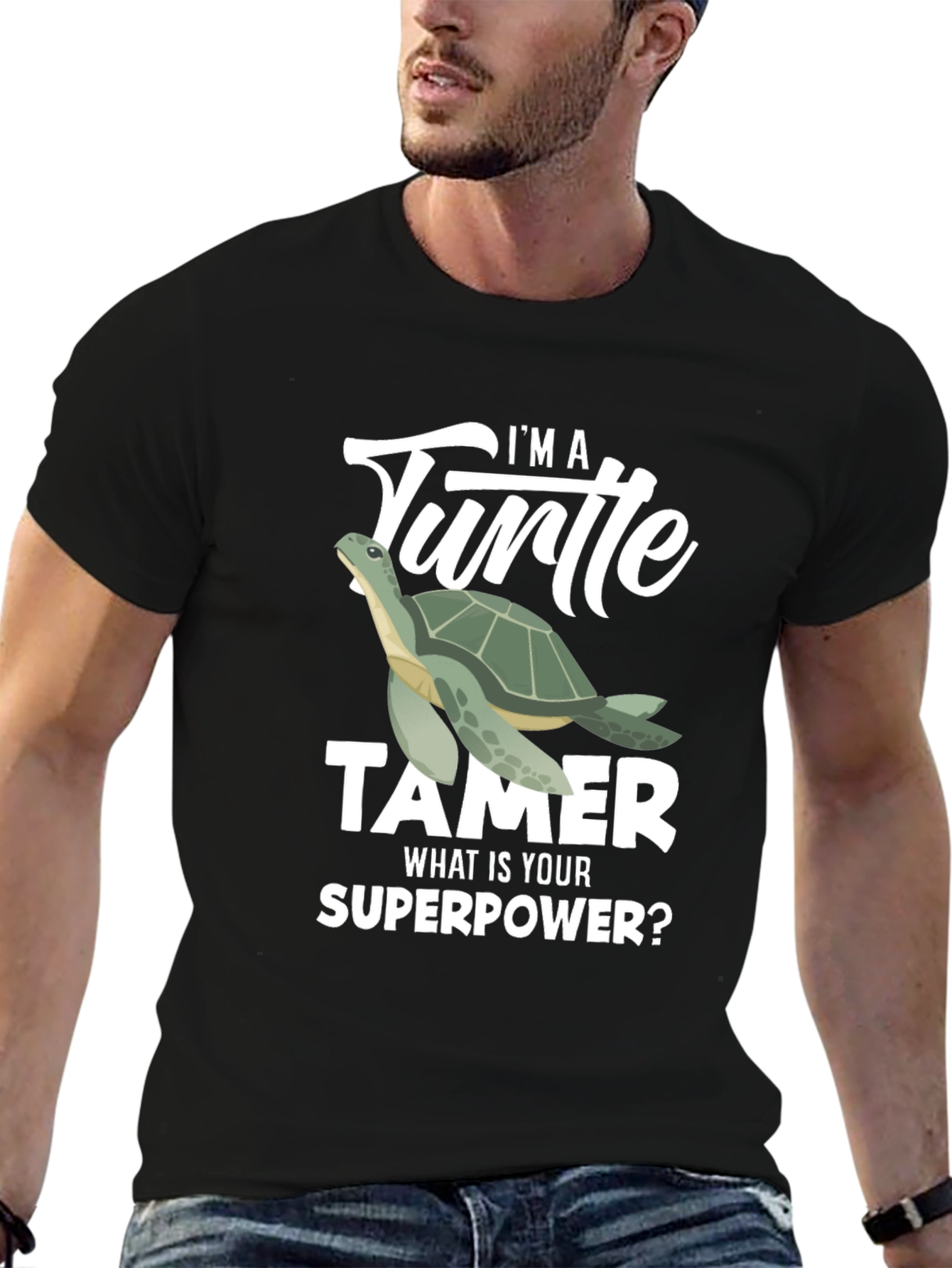 Turtle Tamer Superpower Graphic Tee