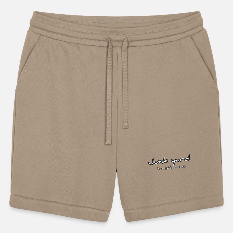 Junk yard Yardside house font logo white color