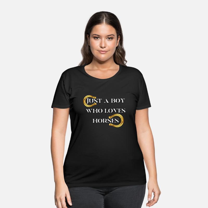 JUST a boy who loves horses, gift for horse lover