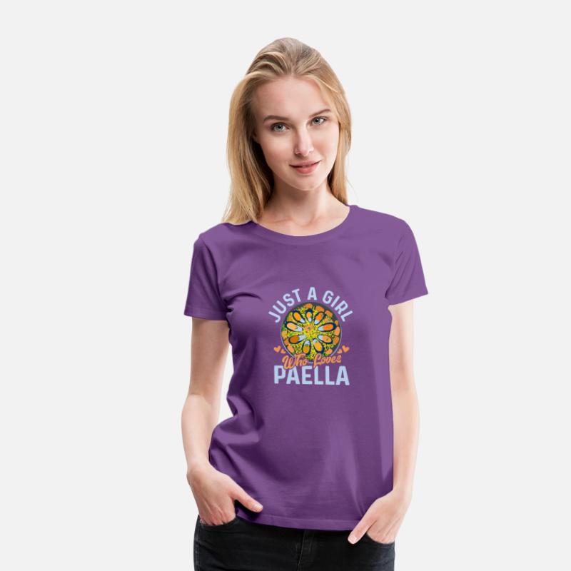 Just A Girl Who Loves Paella Food Espana Rice Dish