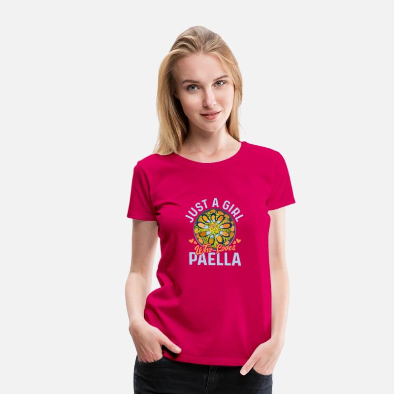 Just A Girl Who Loves Paella Food Espana Rice Dish