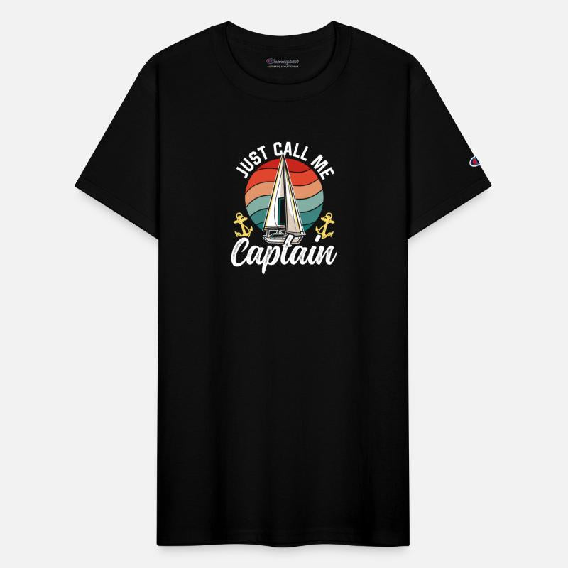 Just Call Me Captain Yacht Boat Boating Ship