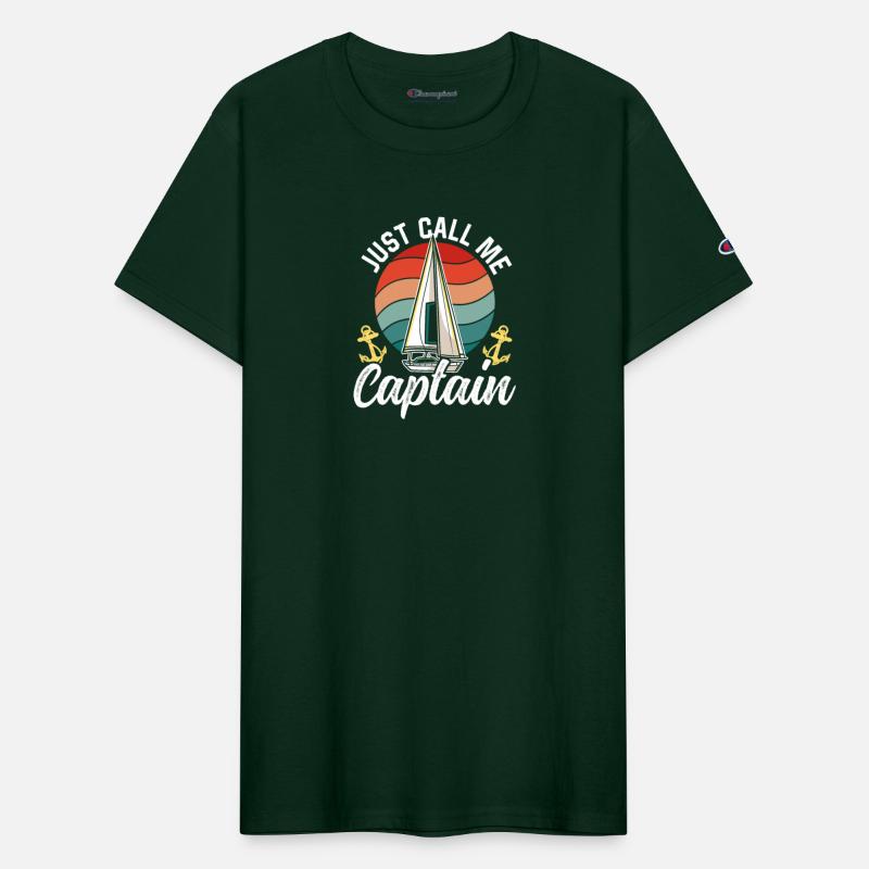 Just Call Me Captain Yacht Boat Boating Ship
