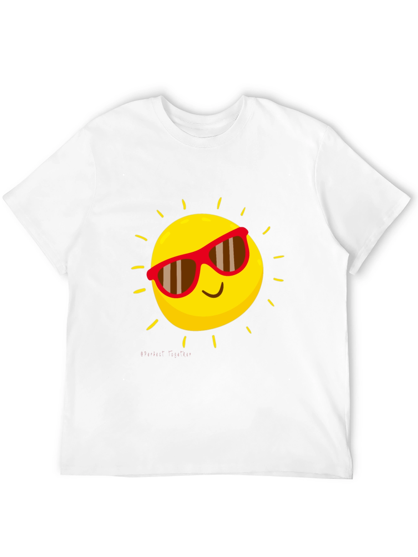 Cool Sun Graphic Tee - Black