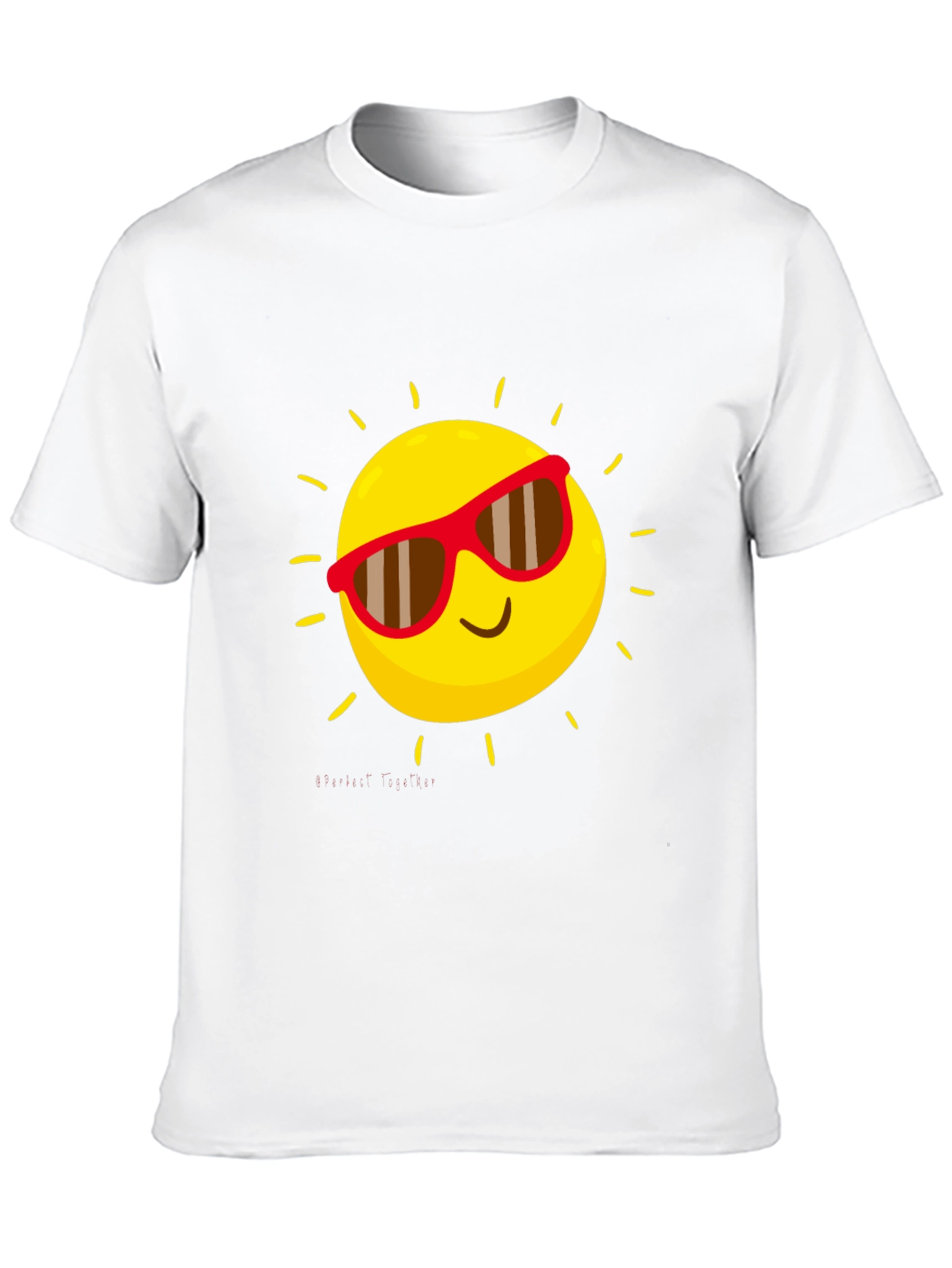 Cool Sun Graphic Tee - Black