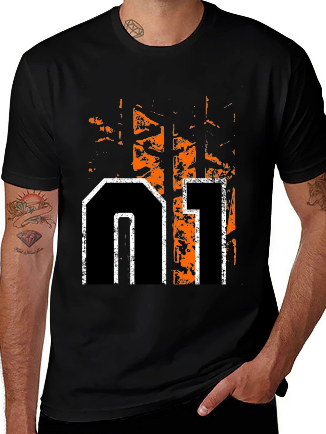 Grunge 01 Graphic T-Shirt - Cool Design