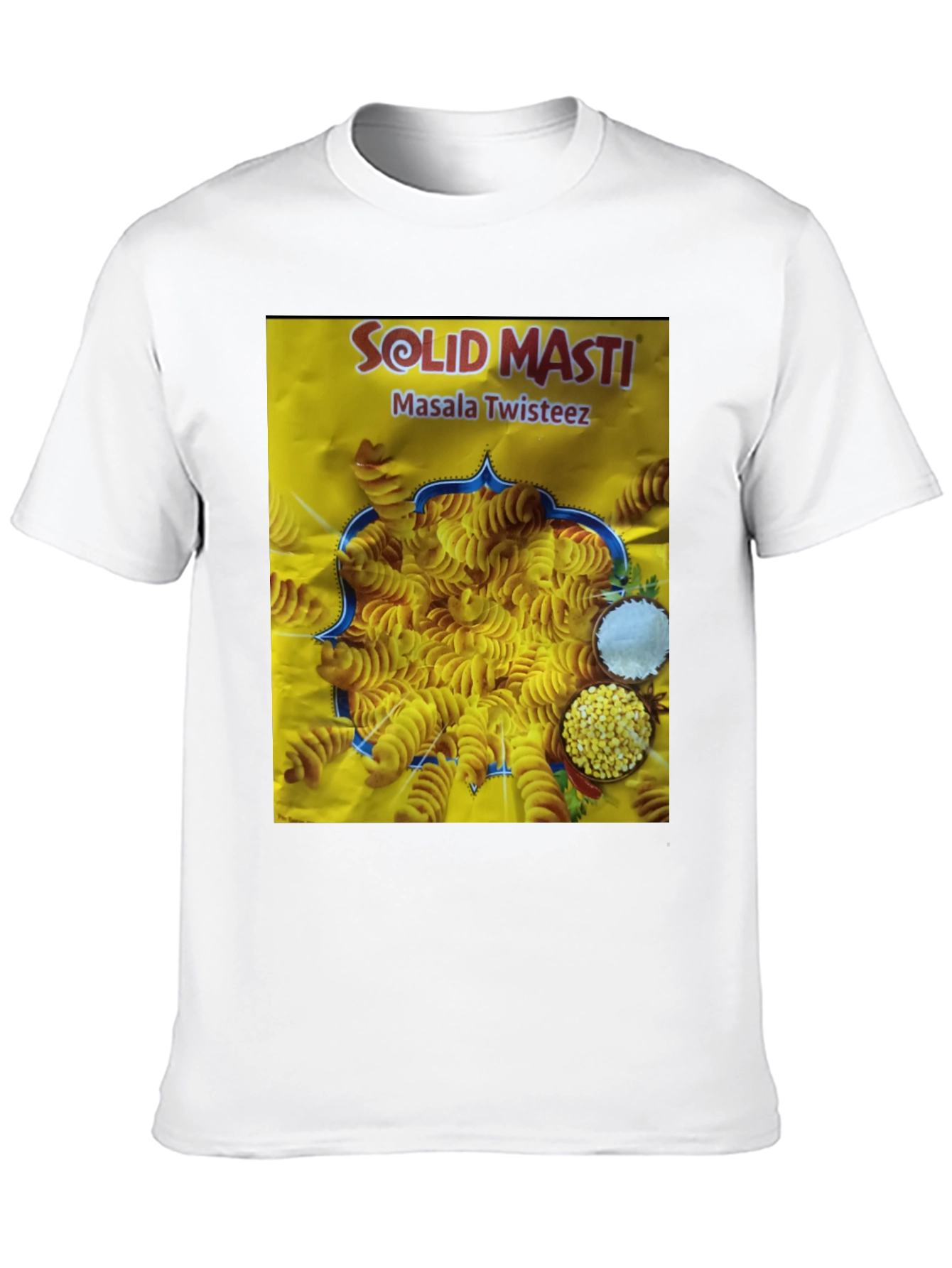 Solid Masti Masala Twisteez T-Shirt
