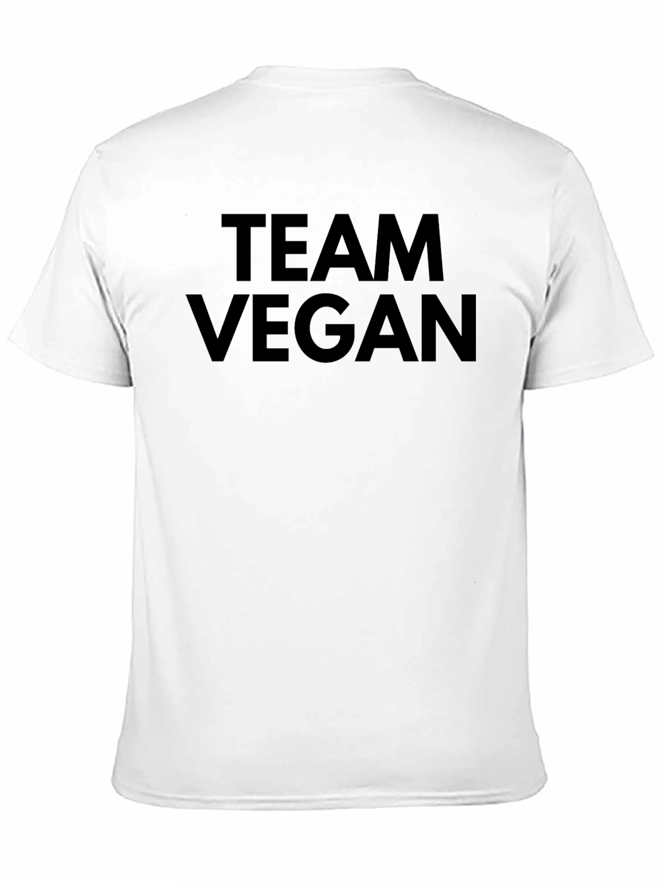 Team Vegan Graphic Tee - Black
