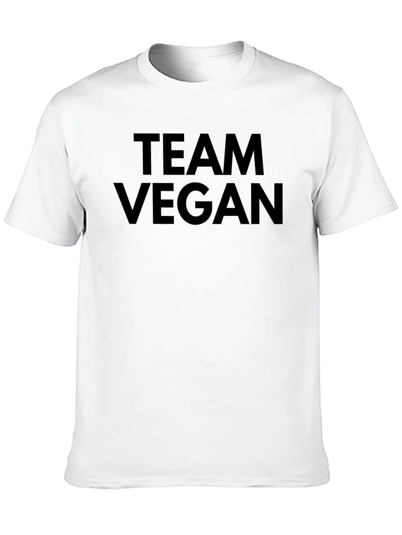 Team Vegan Graphic Tee - Black
