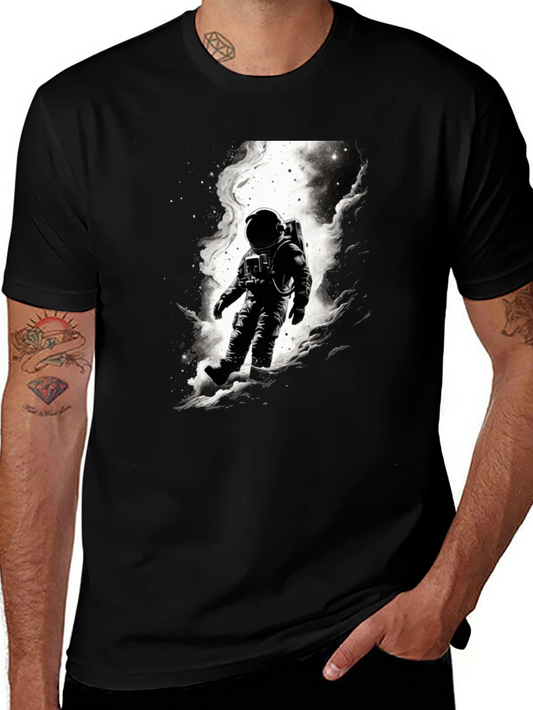Astronaut in Space Graphic T-Shirt