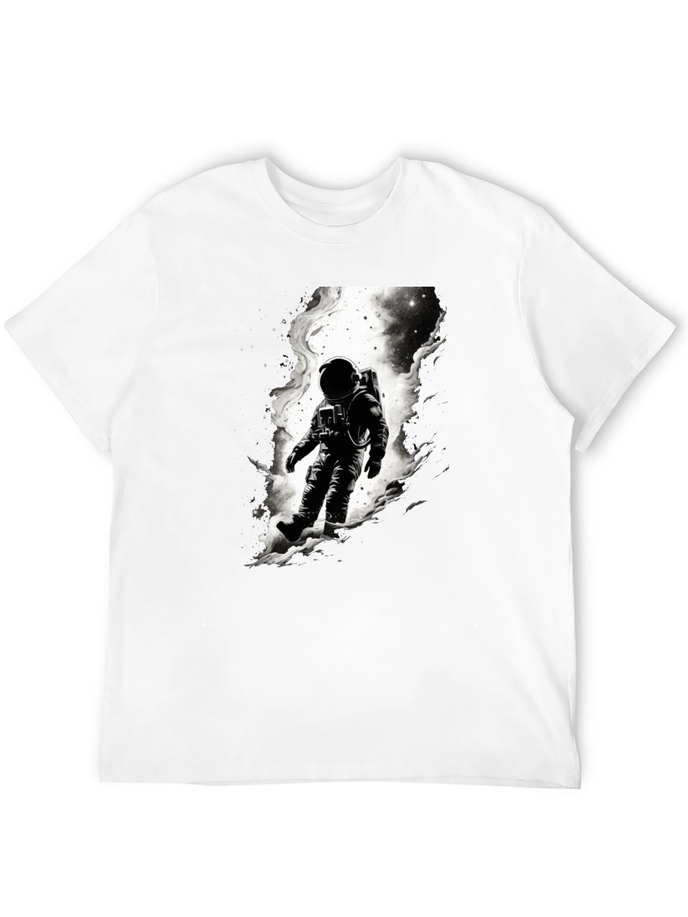 Astronaut in Space Graphic T-Shirt