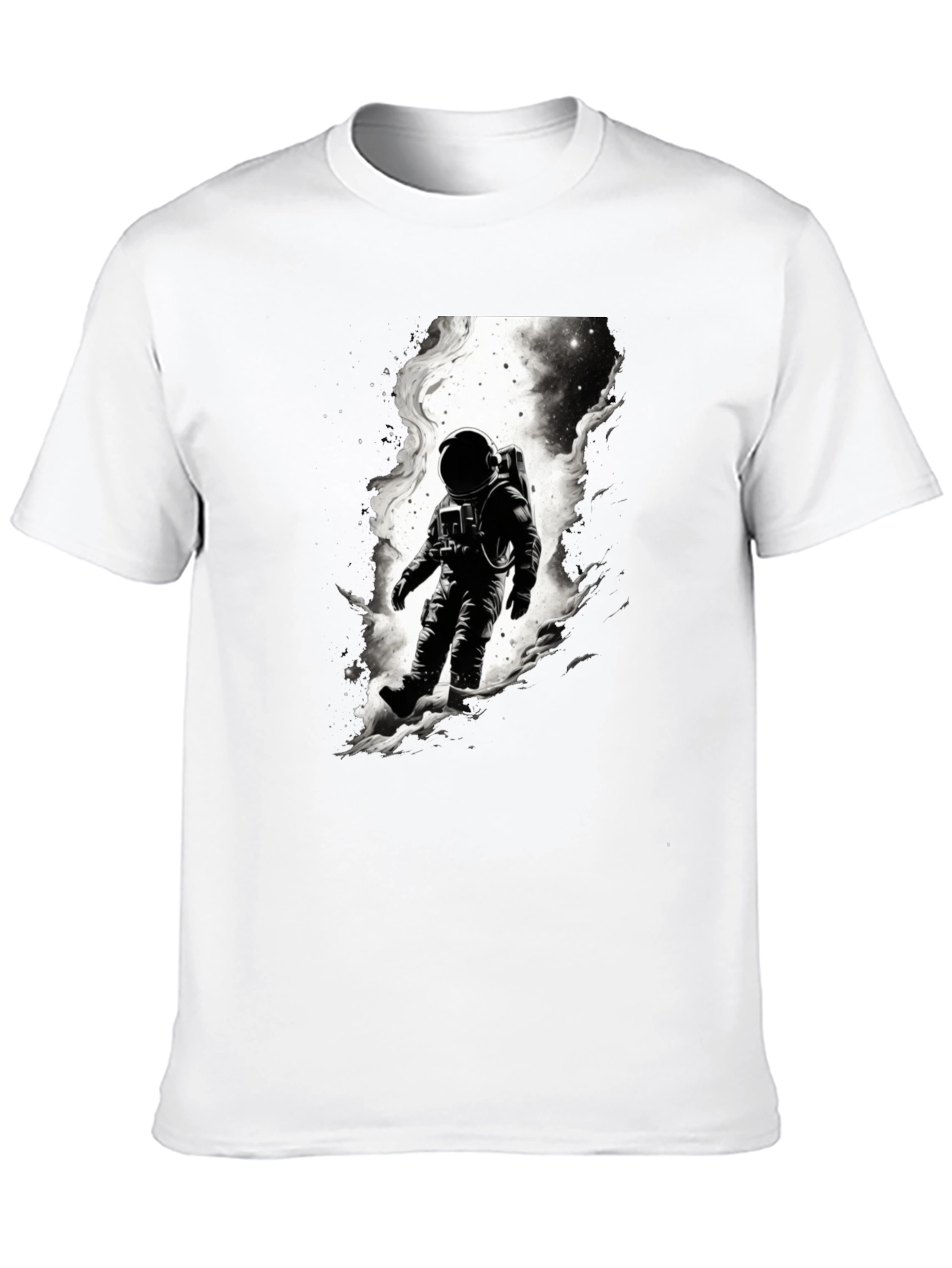 Astronaut in Space Graphic T-Shirt