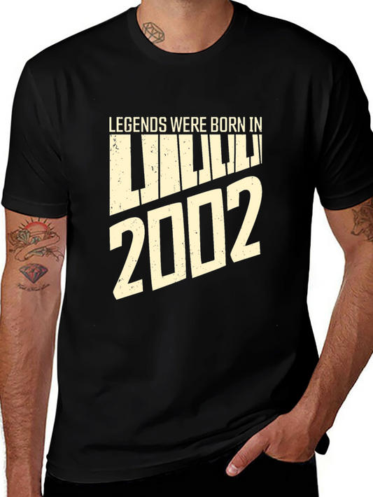 Legends Born in 2002 Piano T-Shirt