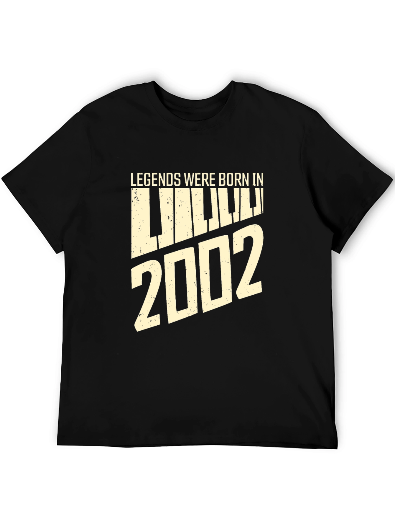 Legends Born in 2002 Piano T-Shirt