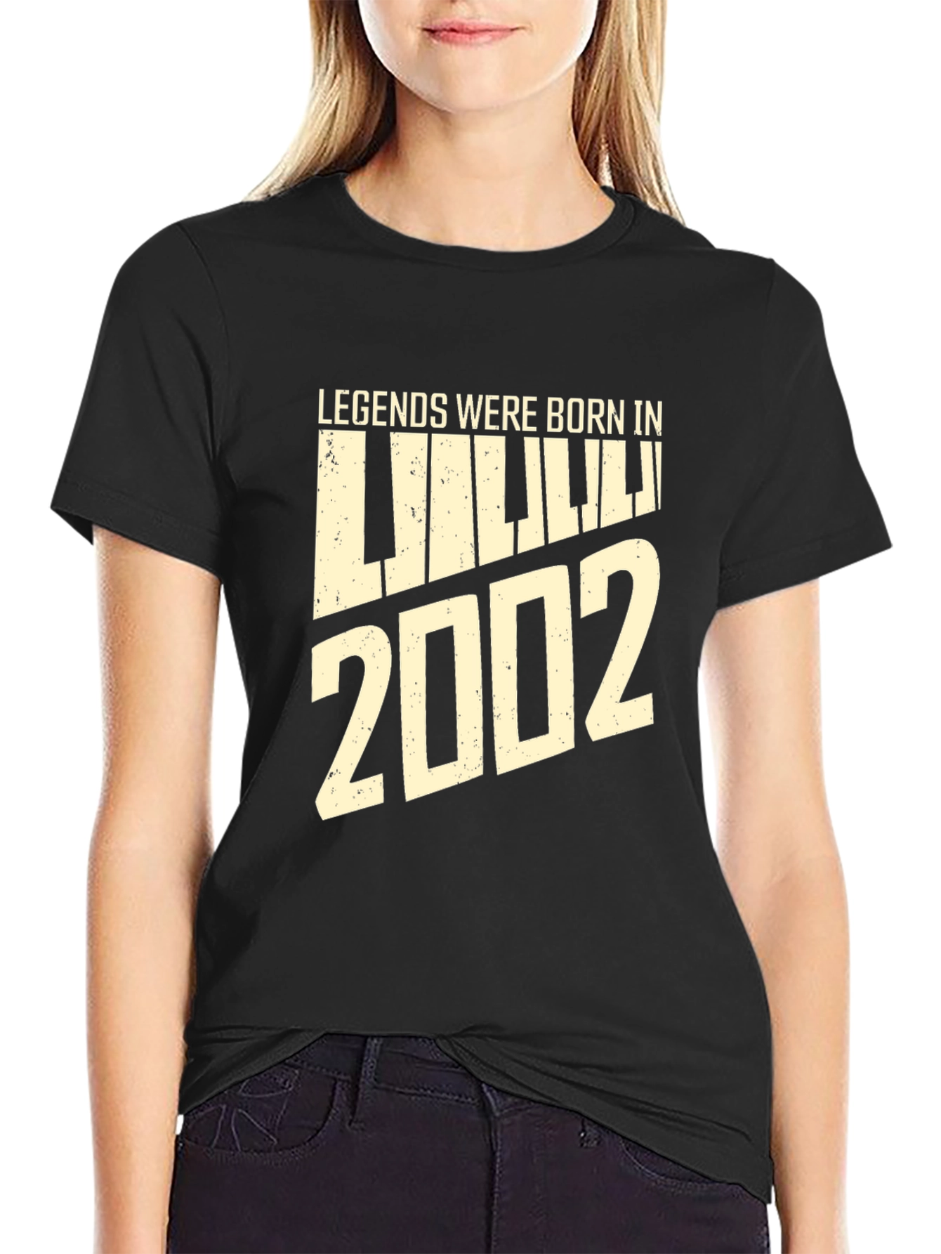 Legends Born in 2002 Piano T-Shirt