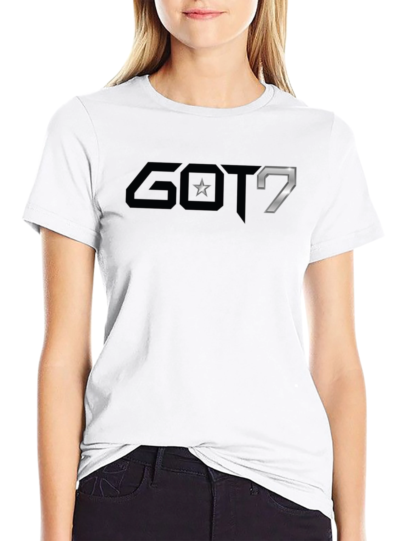 GOT7 Black Graphic Tee