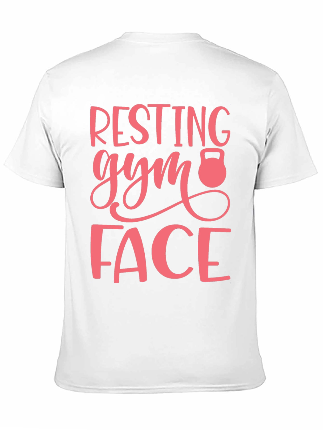 Resting Gym Face Graphic T-Shirt