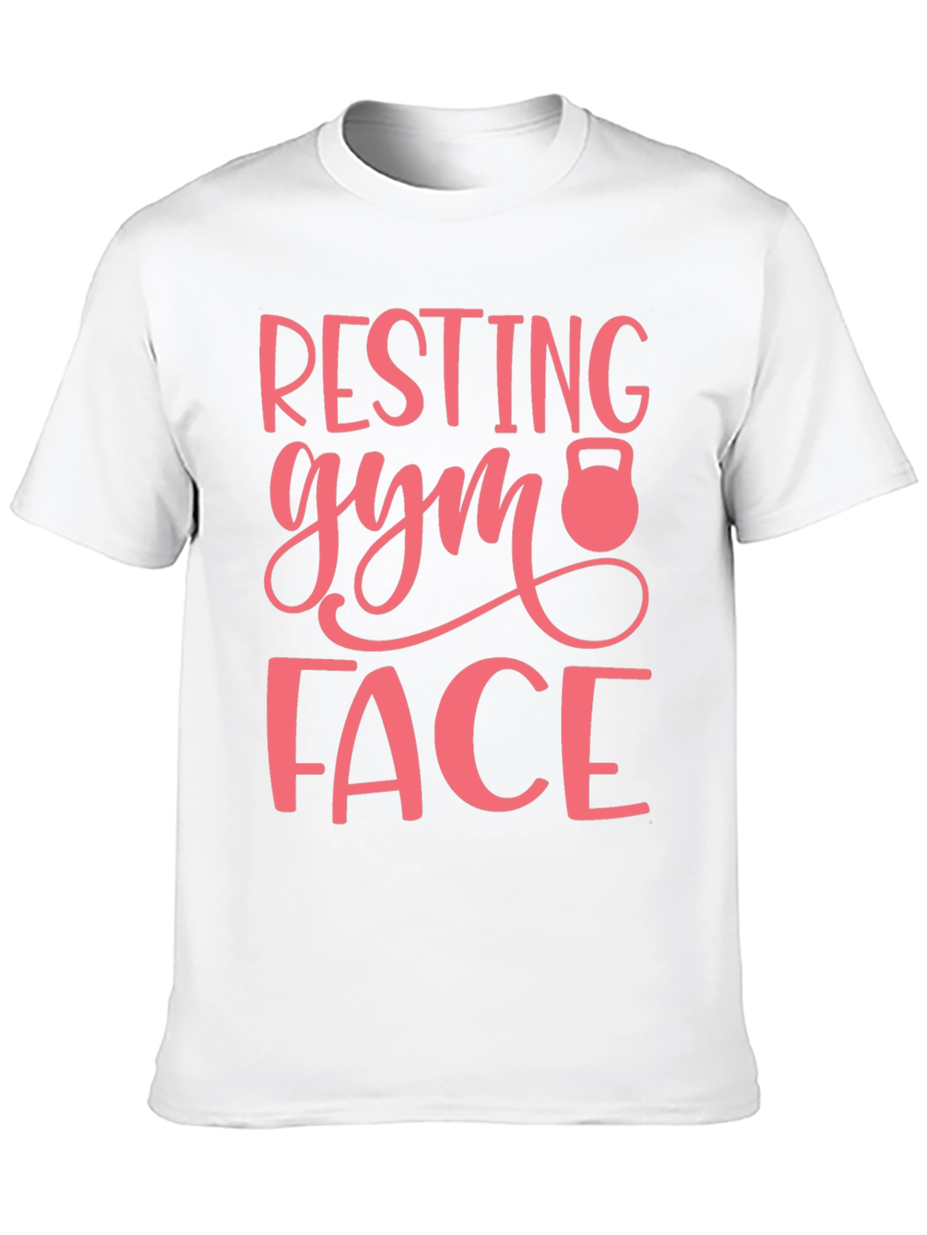 Resting Gym Face Graphic T-Shirt