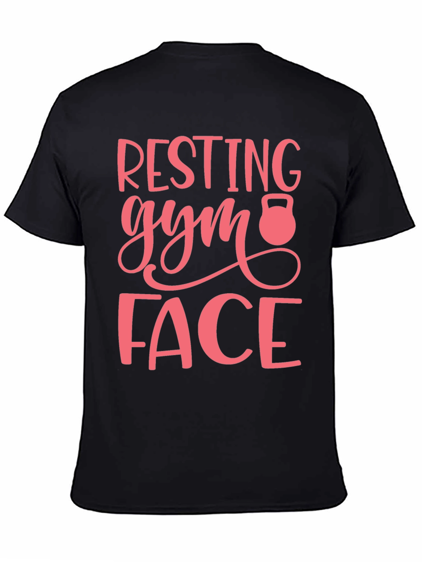 Resting Gym Face Graphic T-Shirt